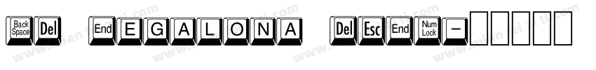 BD Megalona DEMO字体转换